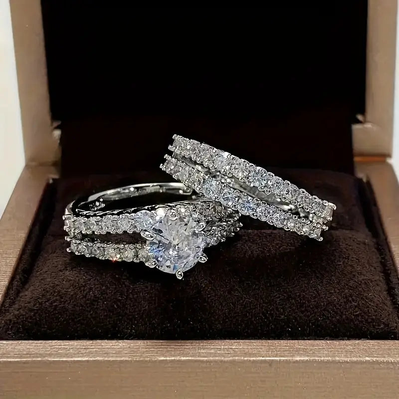 Conjunto de anillos Esencia Radiante