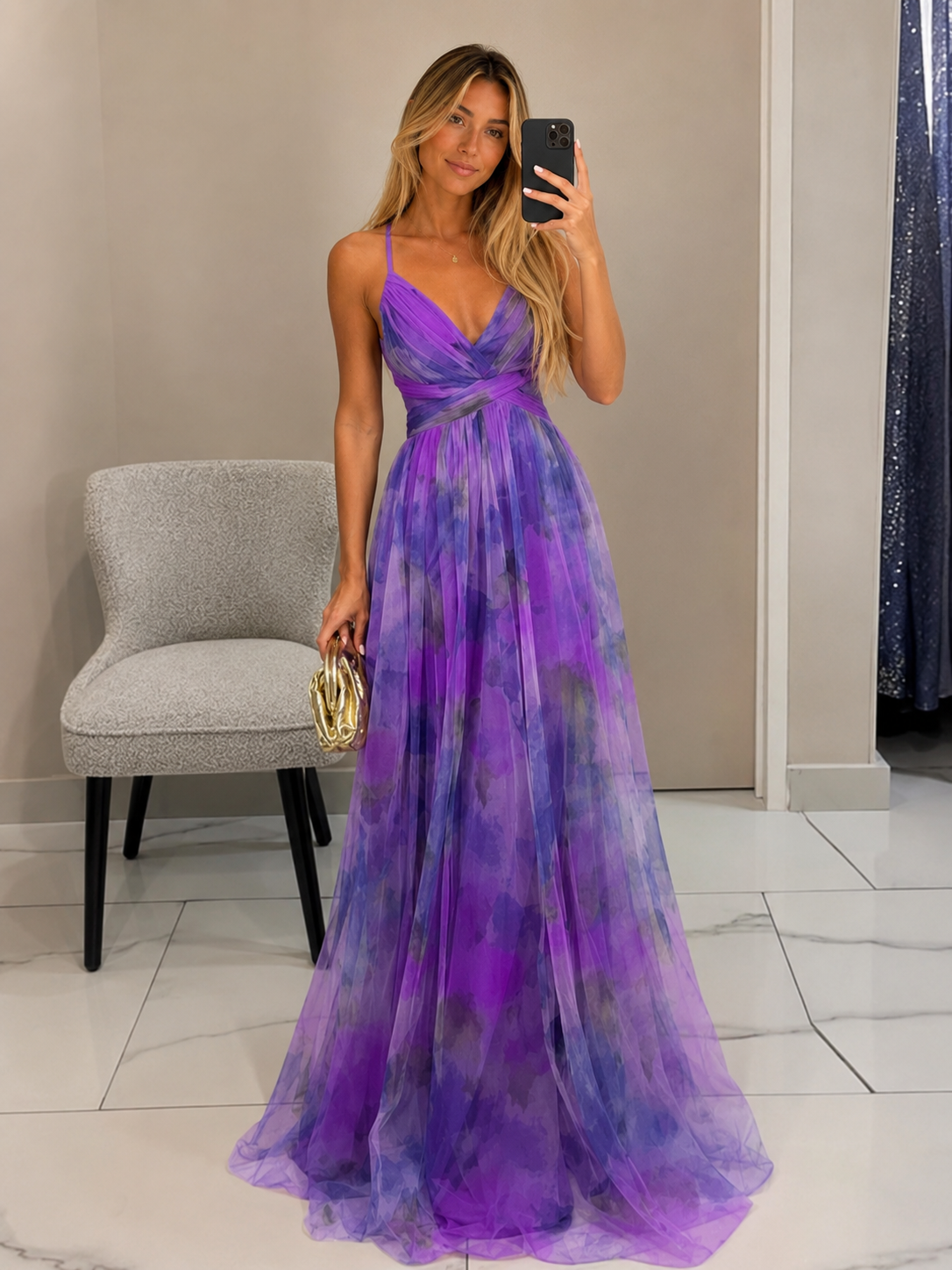 Bianca | Vestido Largo Floral con Encanto