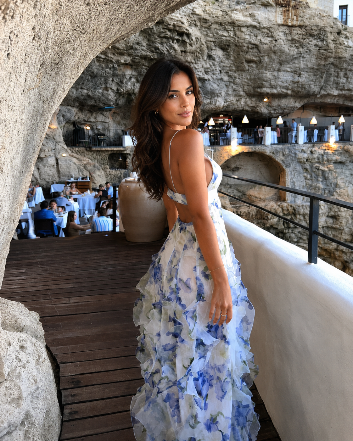Uri | Vestido Midi Jardín en Flor