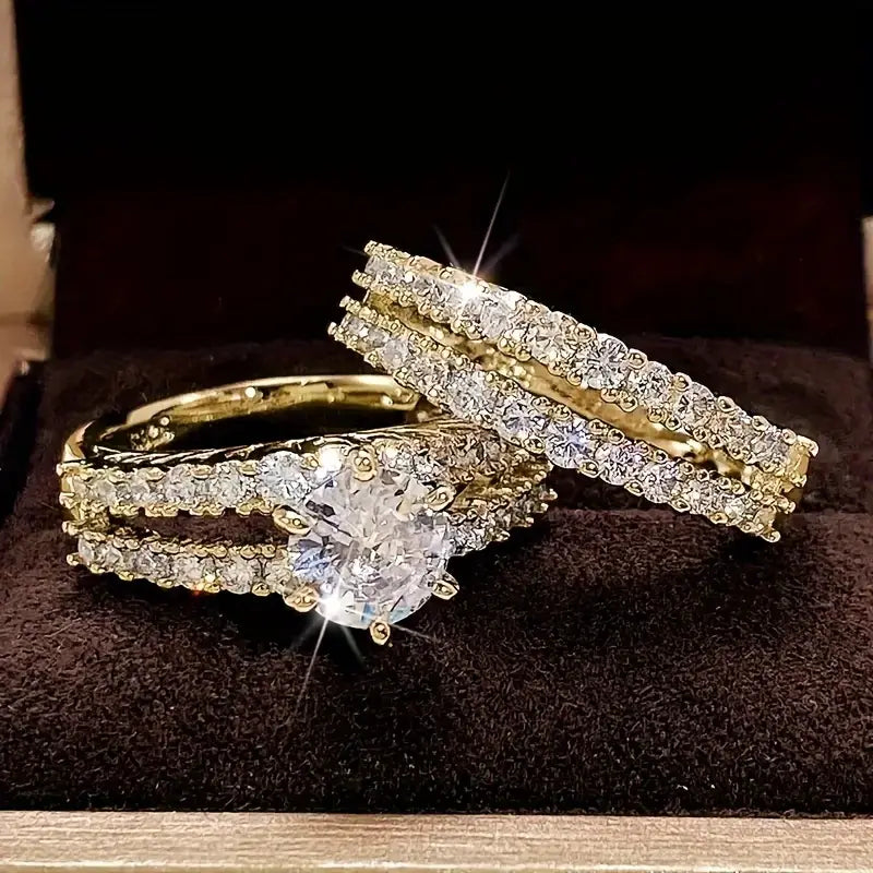 Conjunto de anillos Esencia Radiante