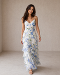 Uri | Vestido Midi Jardín en Flor