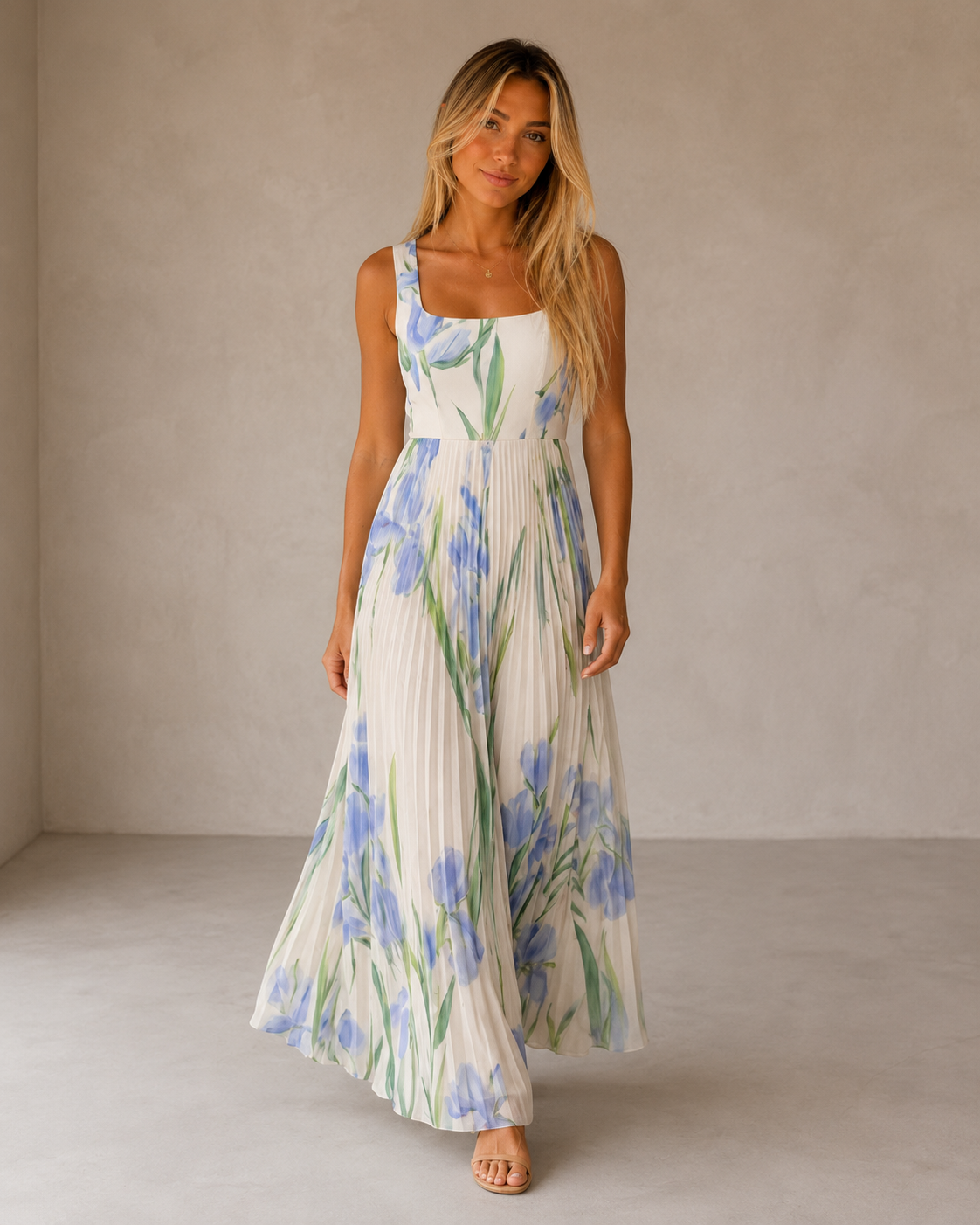 Iris | Vestido Largo Floral