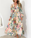 Celine | Vestido floral de silueta fluida