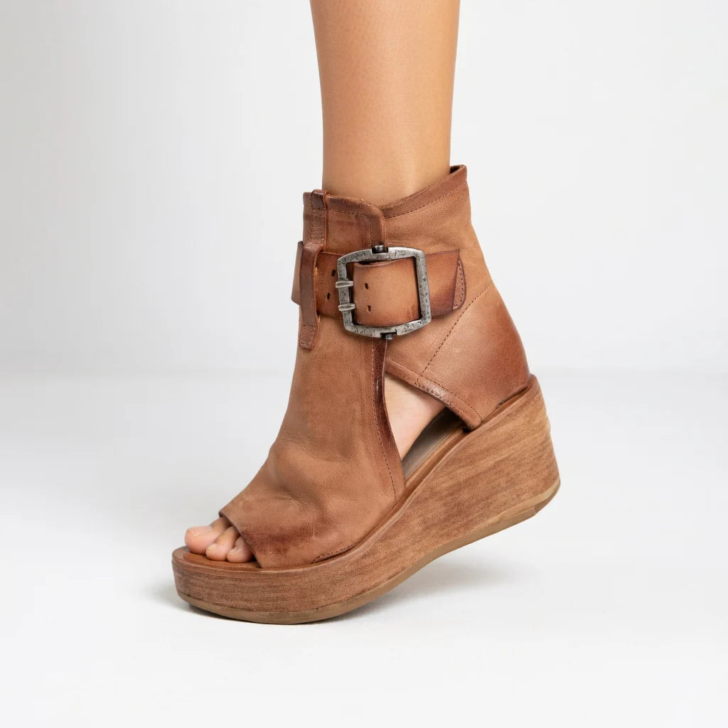 Botines de Cuña Abiertos Orova™