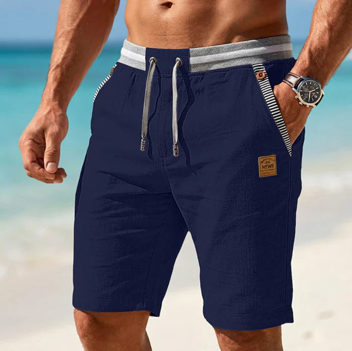 Lorenzo | Pantalones cortos ligeros de verano con cordón ajustable