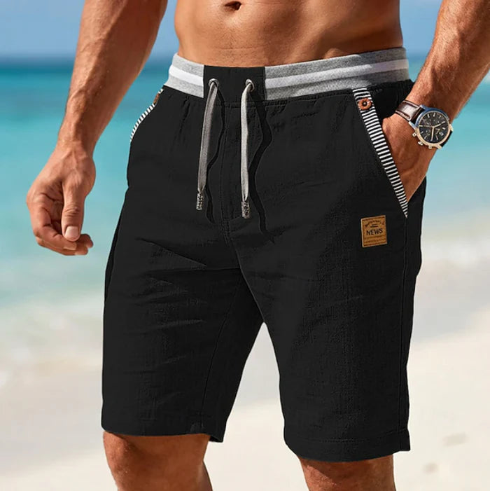Lorenzo | Pantalones cortos ligeros de verano con cordón ajustable