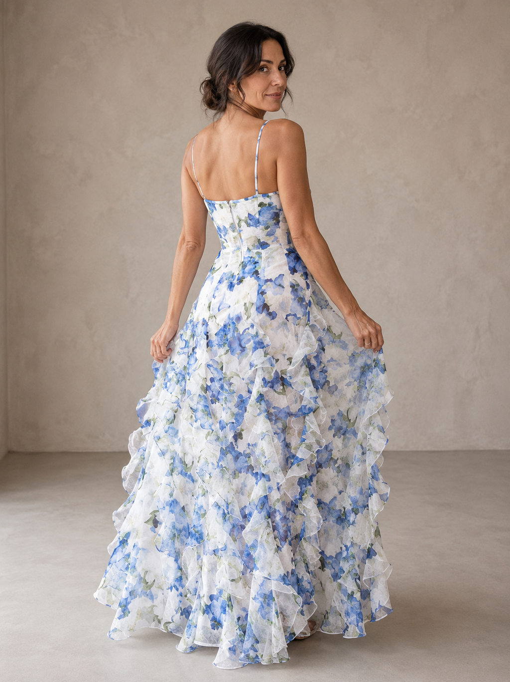 Uri | Vestido Midi Jardín en Flor