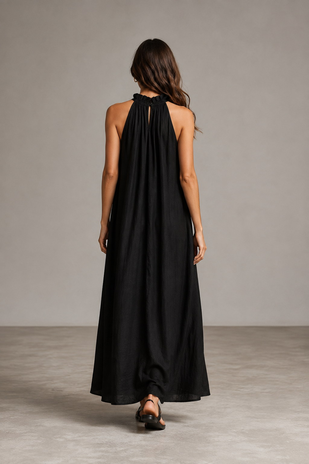 Lua | Vestido Maxi con Bolsillos