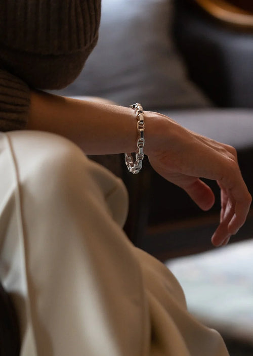 Auréline™ | Pulsera elegante bañada en oro